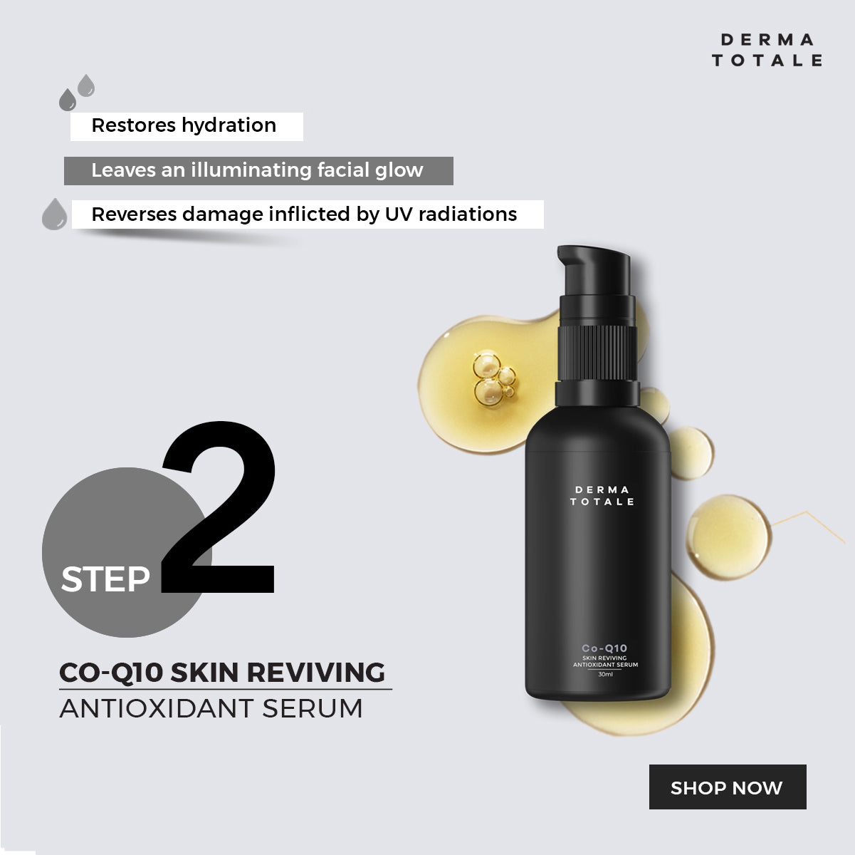 Step 2 - CO-Q10 Skin Reviving serum