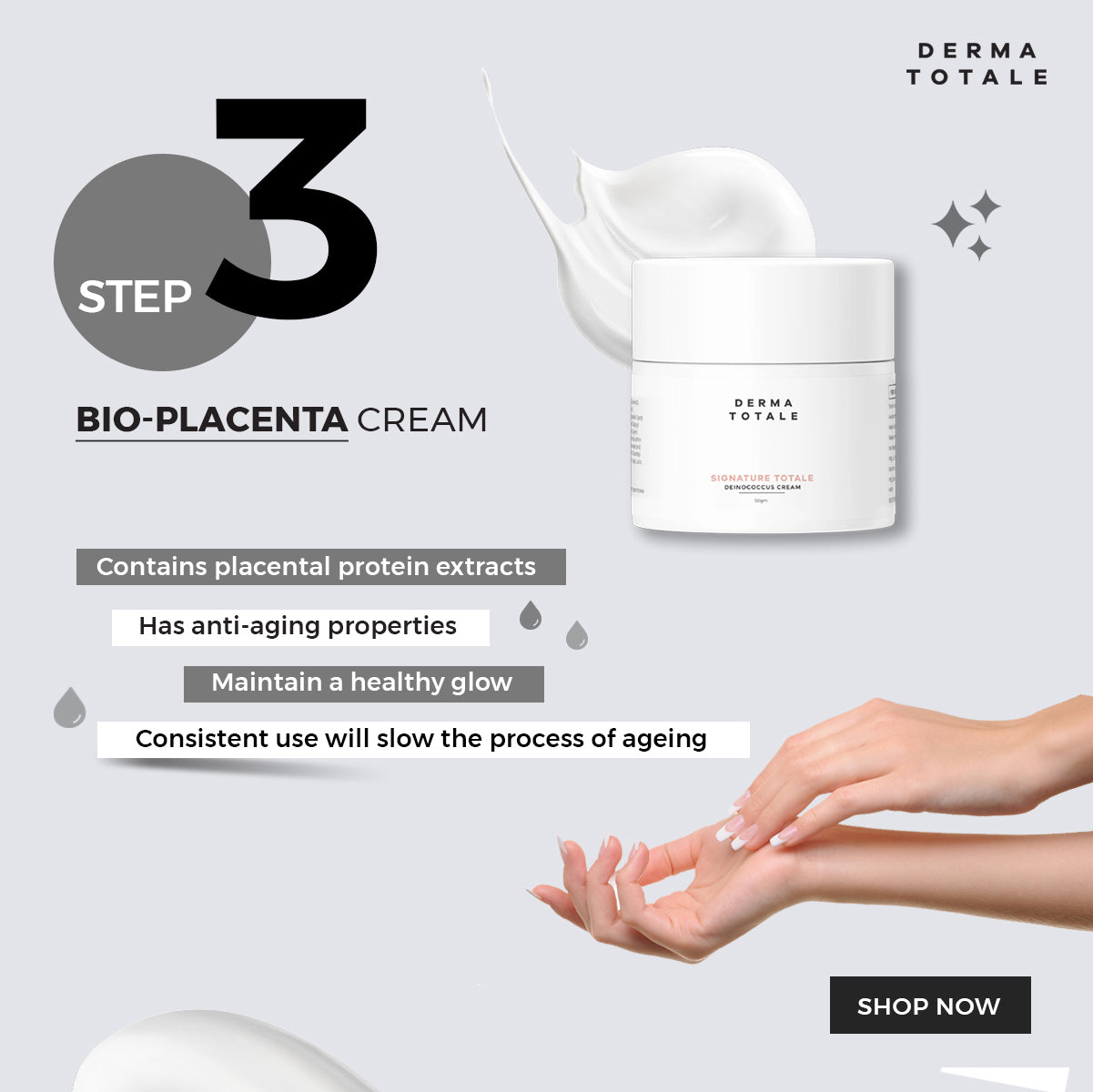 Step 3 - Bio-placenta Cream